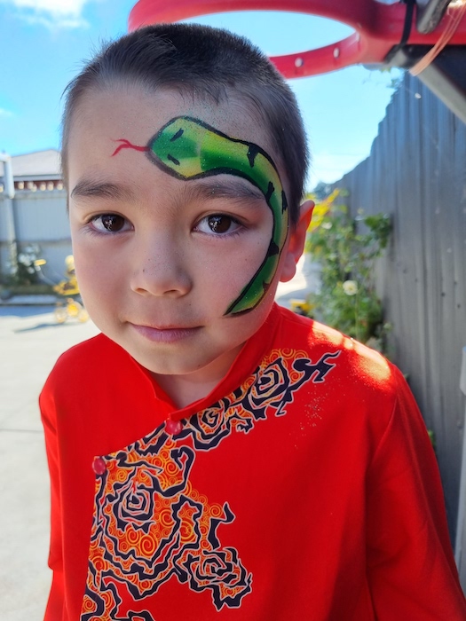 ashburton childrens party face painter